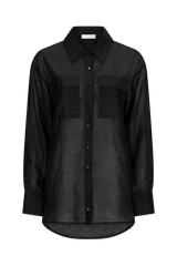 CURAAE Vincent Long Sleeve Shirt in Black