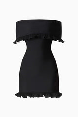 CURAAE Catiana Mini Dress in Black