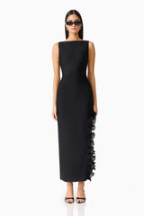 CURAAE Catiana Maxi Dress in Black