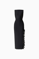 CURAAE Catiana Maxi Dress in Black