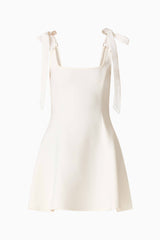 CURAAE Chantel Mini Dress in White