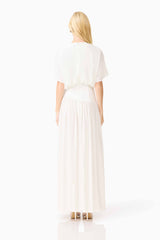 CURAAE Amaris Maxi Dress in White