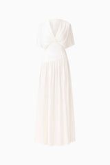 CURAAE Amaris Maxi Dress in White