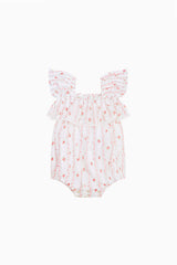 Baby Cherry Stripe Carlita Pinafore
