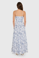 Willow Maxi Dress in Deep Sea