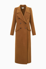 Char Faux Fur Collar Wool Coat