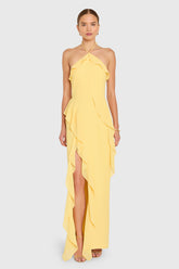 Alessandra Maxi Dress in Chiffon