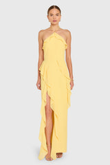 Alessandra Maxi Dress in Chiffon