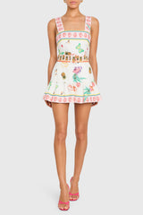 Lena Romper in Postcard