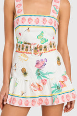 Lena Romper in Postcard