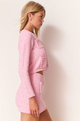 Ellianna Knit Mini Skirt