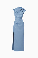 Coralie Maxi Gown in Blue