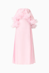 Fiorina Tiered Gown in Pale Pink