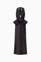 Fiorina Halter Gown in Black