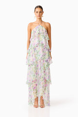 Mirabelle Cocktail Maxi Dress in Floral