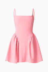Risa Mini Dress in Bubblegum Pink