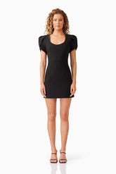 Kourtney Puff Sleeve Mini Dress