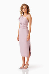 Kourtney Midi Dress in Pink