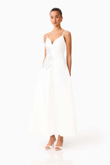 Stella A-Line Gown in White
