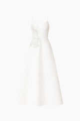 Stella A-Line Gown in White