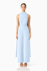 Anaya Wide Leg Jumpsuit in Blue