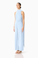 Anaya Wide Leg Jumpsuit in Blue