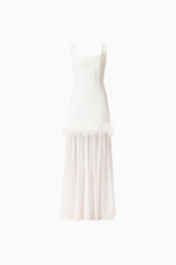 Sia Sweetheart Gown in White