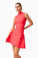 Jesselle Mini Dress in Red