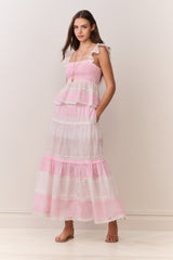 Phia Mixed Print Maxi Skirt