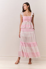 Phia Mixed Print Maxi Skirt