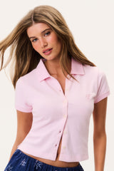 Finlynn Button-Up Polo