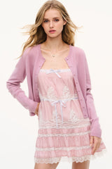 Cameryn Cardigan - FIRESIDE PINK