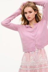 Cameryn Cardigan - FIRESIDE PINK