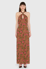 Samara Maxi Dress in Evening Rose