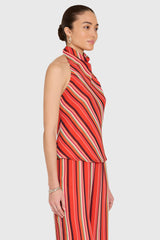 Samba Top in Soleil Stripes