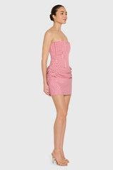 Mariah Dress in Gingham