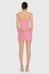 Mariah Dress in Gingham