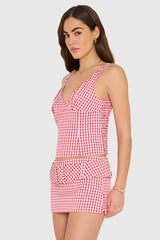 Alistair Top in Gingham