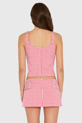 Alistair Top in Gingham
