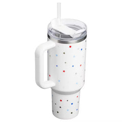 Stanley 40 oz Stainless Steel H2.0 FlowState Quencher Tumbler Starry Sparkle