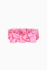 Bow Print Face Wash Beauty Headband