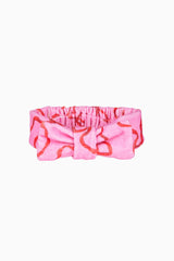 Bow Print Face Wash Beauty Headband