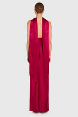 Ashton Maxi in Satin