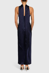 Ashton Maxi in Satin