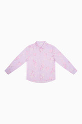 Hudley Cotton Unisex Shirt - HIBISCUS