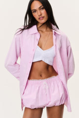 Sparrow Pinstripe Bloomer Shorts