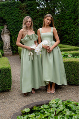 Laurel Sleeveless Maxi Dress in Sage Green
