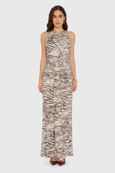 Breana Maxi Dress in Aurora