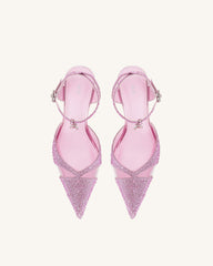 Haidi Artificial Crystal Pumps - Pink