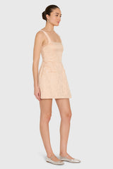 Martini Romper in Nina Jaquard